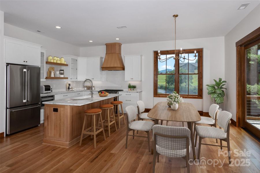 Furnished interior view inside a new home in , Banner Elk (Image 16).