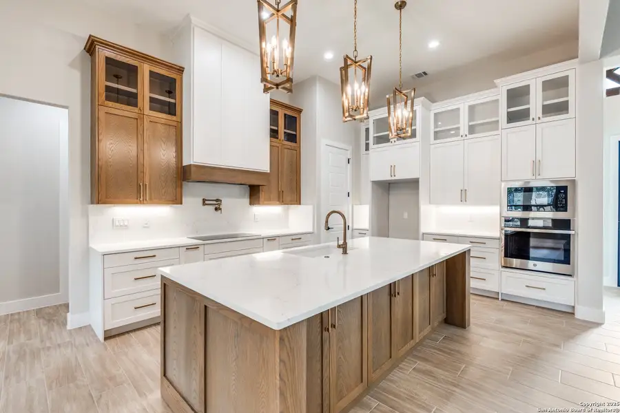 Furnished interior view inside a new home in , Adkins (Image 5).