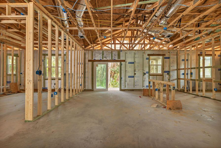 In-progress construction of a new home in , Port Charlotte, FL (Image 10). In-progress construction of a new home in , Port Charlotte, FL (Image 10).