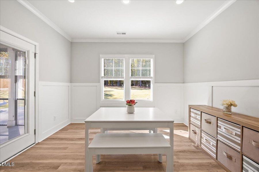 Eat in kitchen space