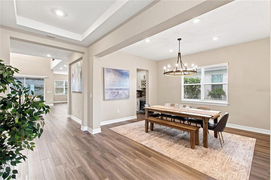 Furnished interior view inside a new home in , Winter Garden (Image 41).