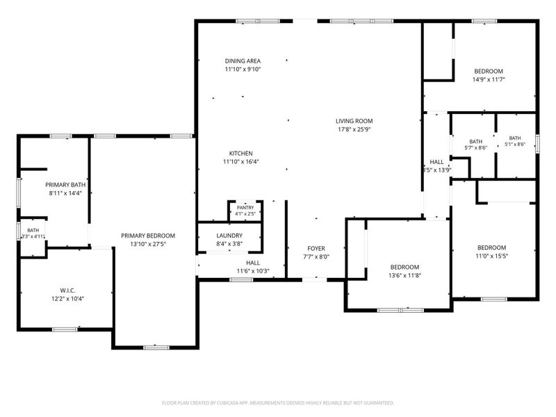 2D floor plan layout of this home in , Lockhart, TX (Image 5). 2D floor plan layout of this home in , Lockhart, TX (Image 5).