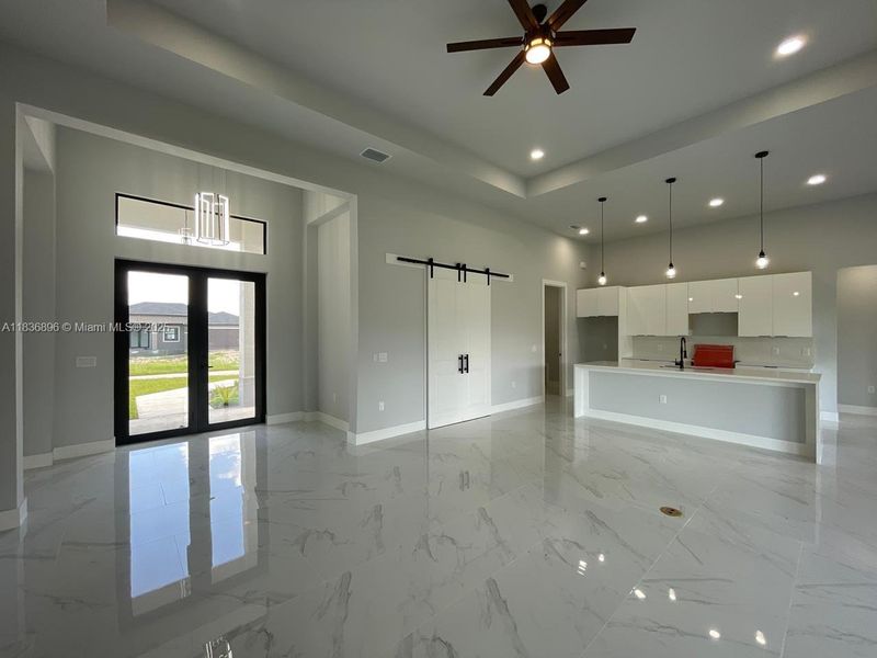 Furnished interior view inside a new home in , Cape Coral (Image 7).