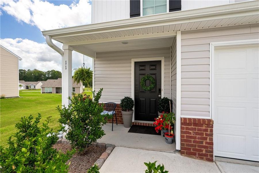 Exterior details and patio area of a home in Urban's Place, Chatsworth (Image 3).