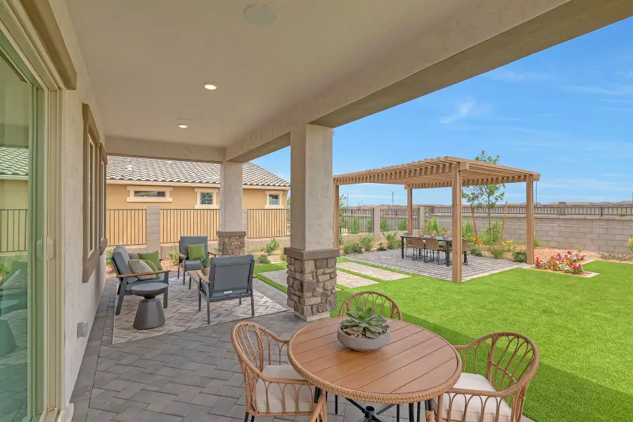 Representative exterior details of a home built from the Tawny by Mattamy Homes in Empire Pointe, Queen Creek (Image 4).
