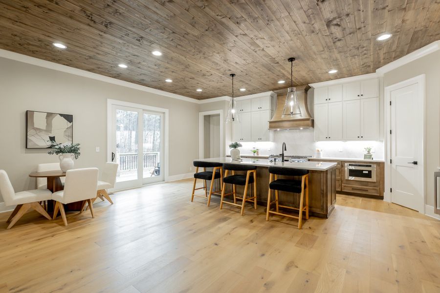 Furnished interior view inside a new home in River Gorge Ranch, Guild (Image 19).