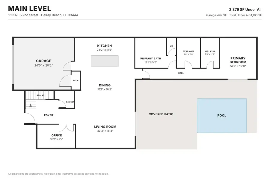 223 NE 22nd St - Main Level