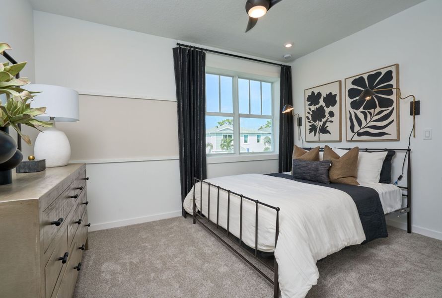 Representative furnished interior of a home built from the Laurel by Mattamy Homes in Forest – Townhomes, Greenacres (Image 10). Representative furnished interior of a home built from the Laurel by Mattamy Homes in Forest – Townhomes, Greenacres (Image 10).