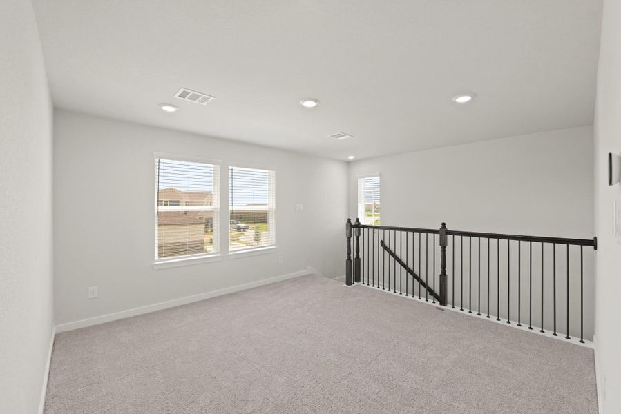 Spacious, unfurnished interior of a new home in River Ranch Trails, Dayton (Image 6). Spacious, unfurnished interior of a new home in River Ranch Trails, Dayton (Image 6).