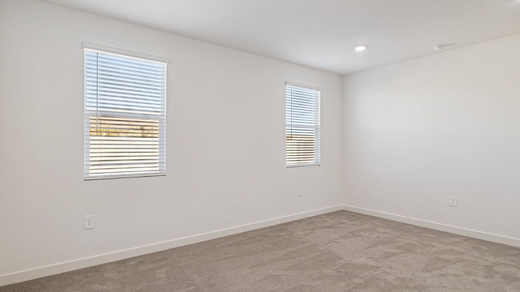 Representative unfurnished interior of a home built from the Hayden by D.R. Horton in The Ridge at Stone Butte, Phoenix (Image 34).