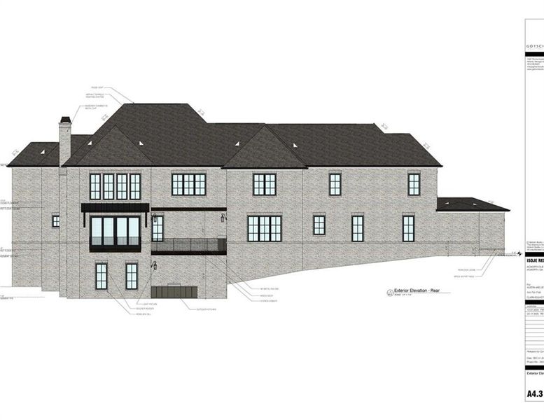 Exterior rendering of this home design in , Acworth, GA (Image 11). Exterior rendering of this home design in , Acworth, GA (Image 11).