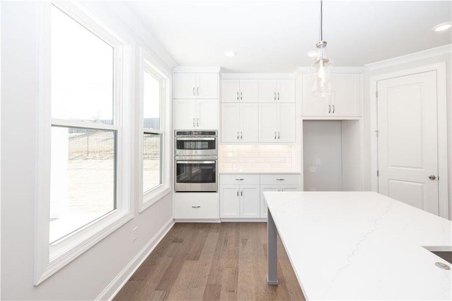 Furnished interior view inside a new home in Promenade at Sawnee Village, Cumming (Image 12).
