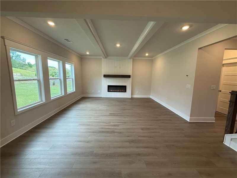Spacious, unfurnished interior of a new home in Ponderosa Farms Estates, Gainesville (Image 17). Spacious, unfurnished interior of a new home in Ponderosa Farms Estates, Gainesville (Image 17).