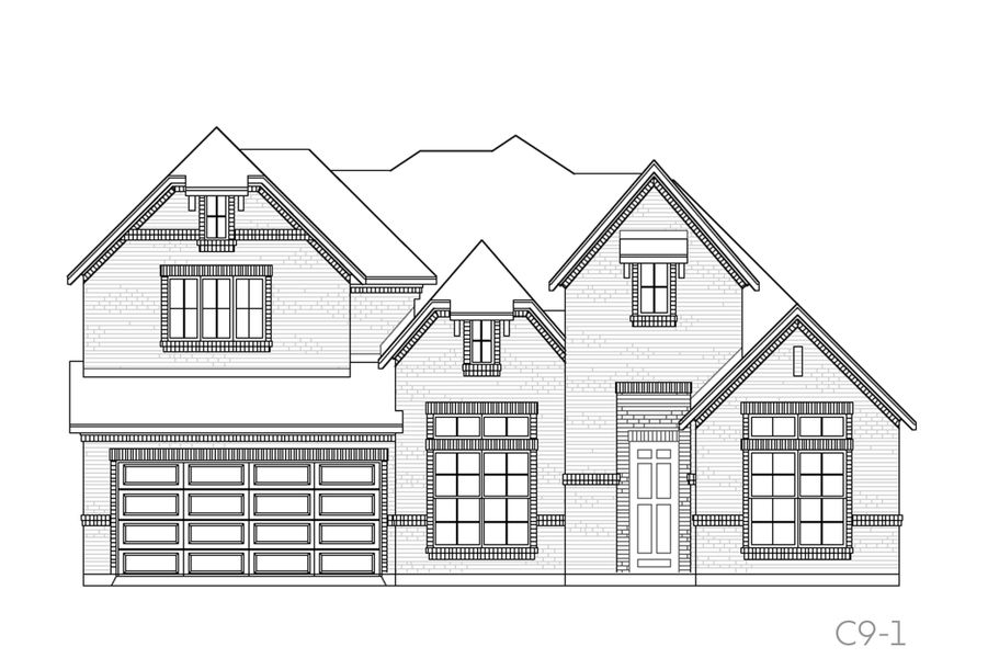 Representative rendering of the exterior for the Windsor by John Houston Homes (Image 5).