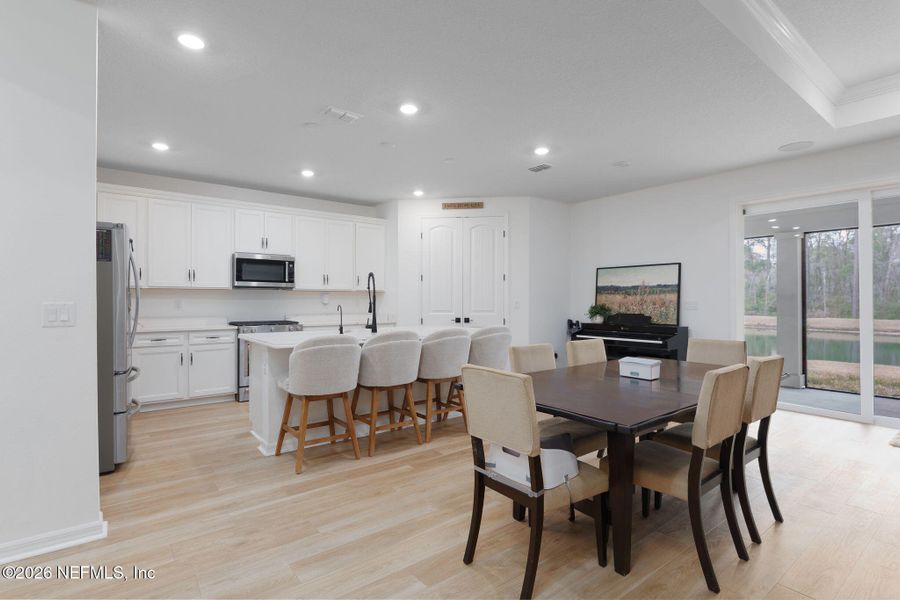 Furnished interior view inside a new home in , Jacksonville (Image 7).