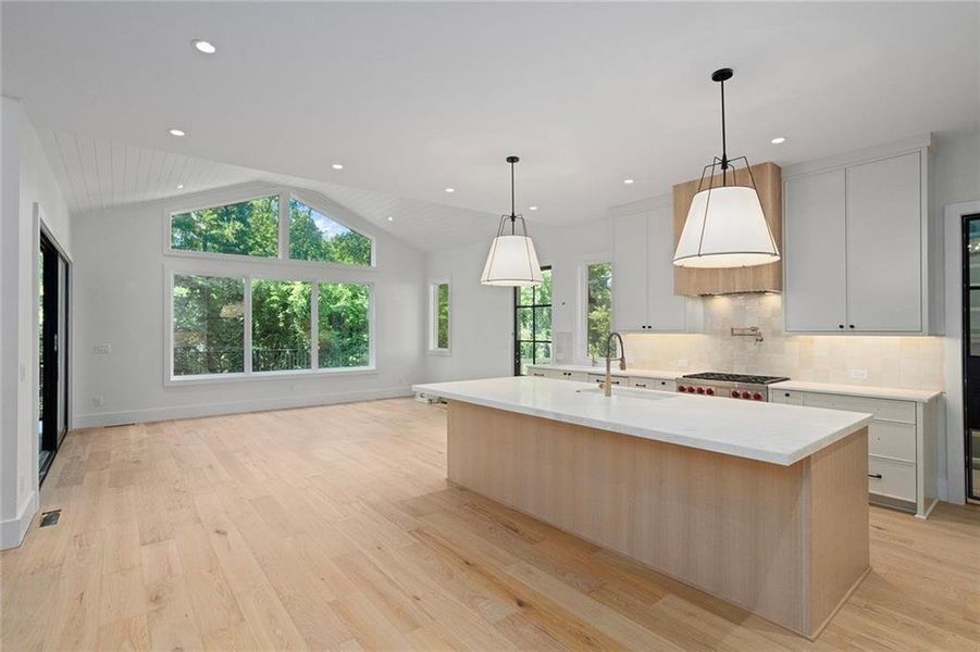 Furnished interior view inside a new home in , Atlanta (Image 7).