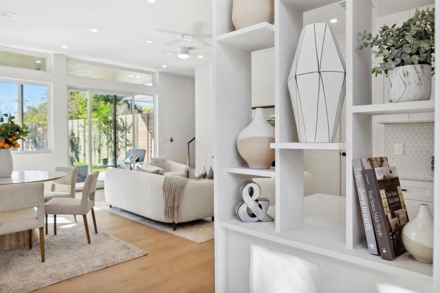 Furnished interior view inside a new home in , Austin (Image 5).