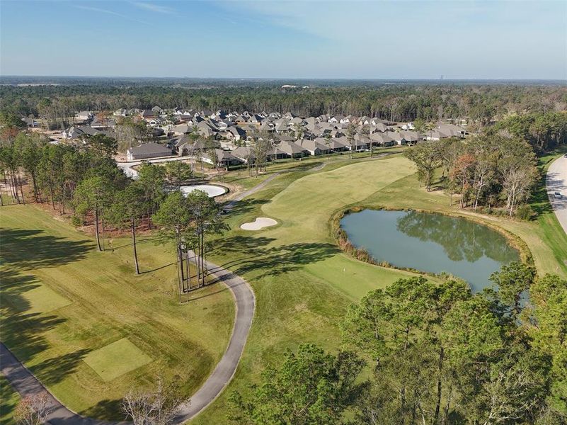 The Highlands features miles of scenic walking trails that wind through the community, offering residents a peaceful way to stay active and enjoy the picturesque surroundings.