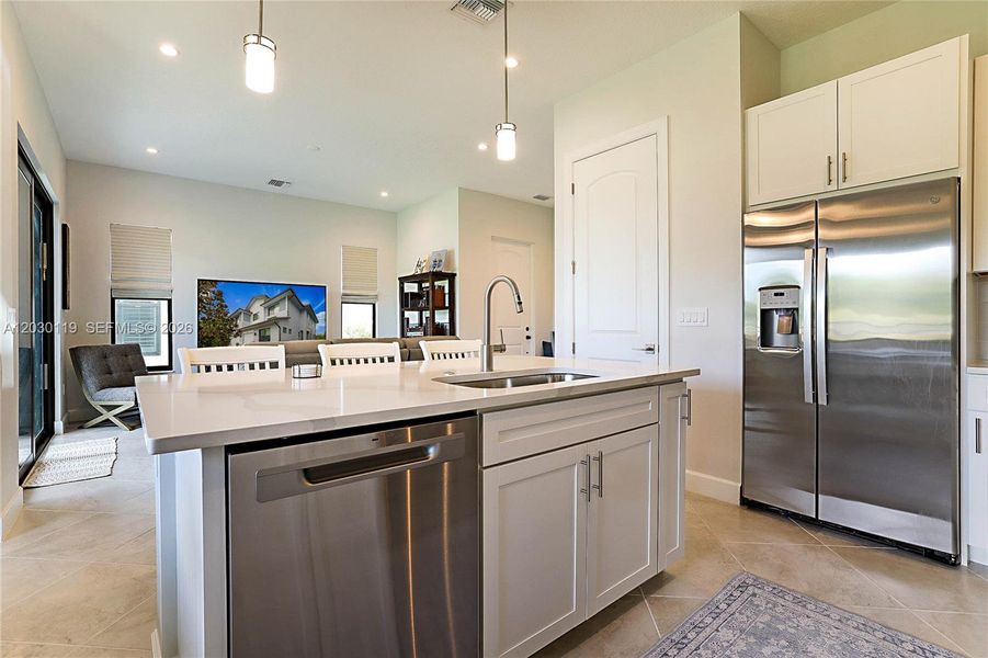 Furnished interior view inside a new home in , Palm City (Image 16).