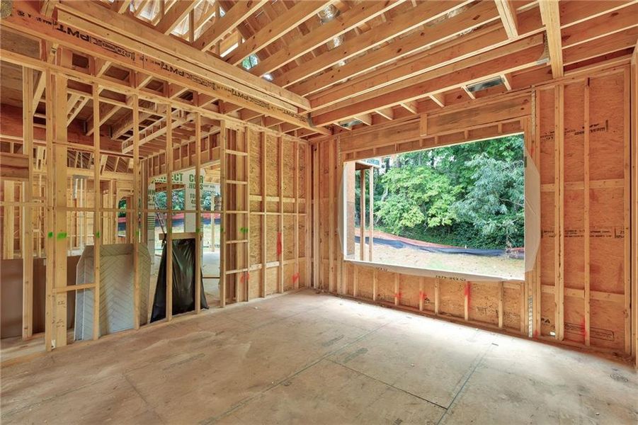 In-progress construction of a new home in , Atlanta, GA (Image 13).