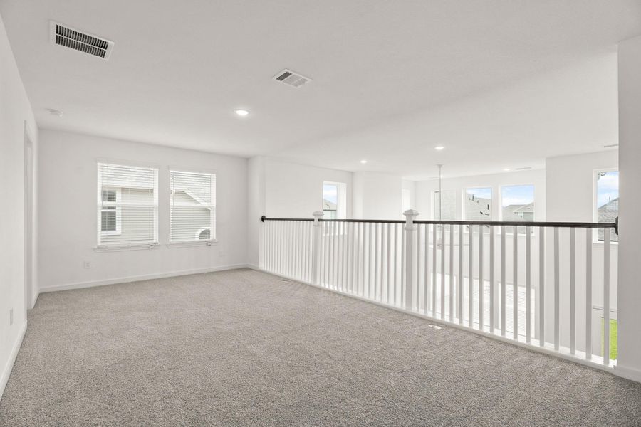 Versatile loft upstairs (*Photo not of actual home and used for illustration purposes only.)