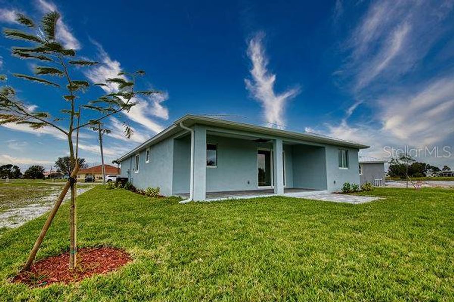 Exterior details and patio area of a home in , Punta Gorda (Image 30). Exterior details and patio area of a home in , Punta Gorda (Image 30).