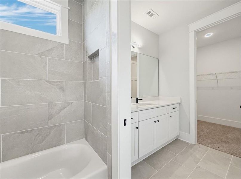 Furnished interior view inside a new home in , Rydal (Image 33).