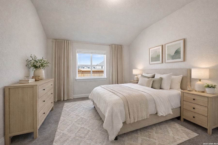 Furnished interior view inside a new home in Meyer Ranch – Legacy Series, New Braunfels (Image 14).