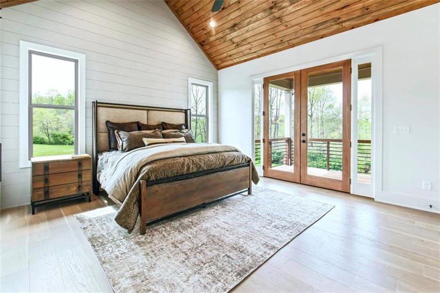Furnished interior view inside a new home in , Blairsville (Image 64).