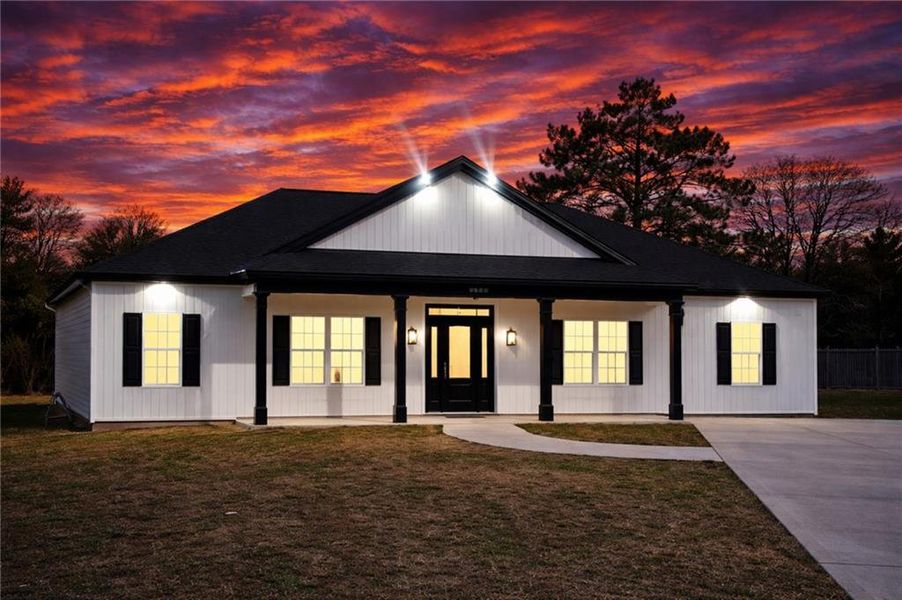 Front exterior of a new home in , Augusta, GA, highlighting curb appeal (Image 17).