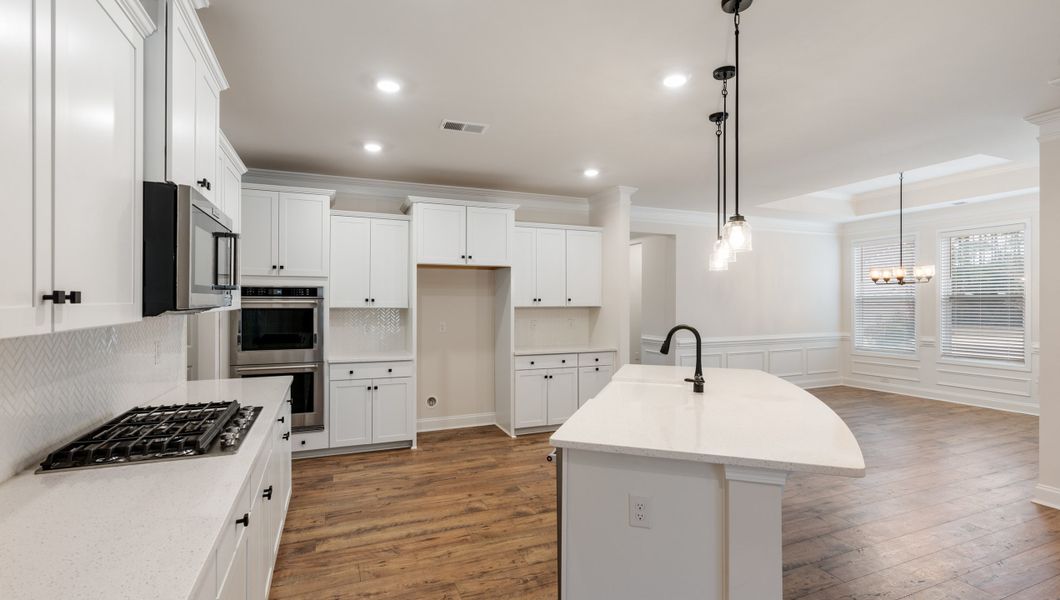 Furnished interior view inside a new home in Arrowood Acres, Enoree (Image 7). Furnished interior view inside a new home in Arrowood Acres, Enoree (Image 7).