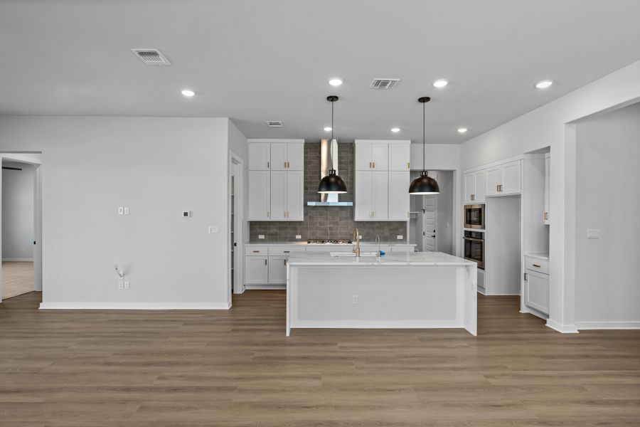 Furnished interior view inside a new home in Lariat, Liberty Hill (Image 13).