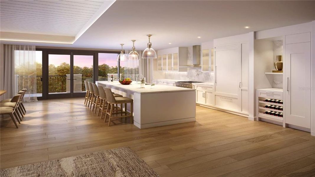 Furnished interior view inside a new home in , Orlando (Image 7).