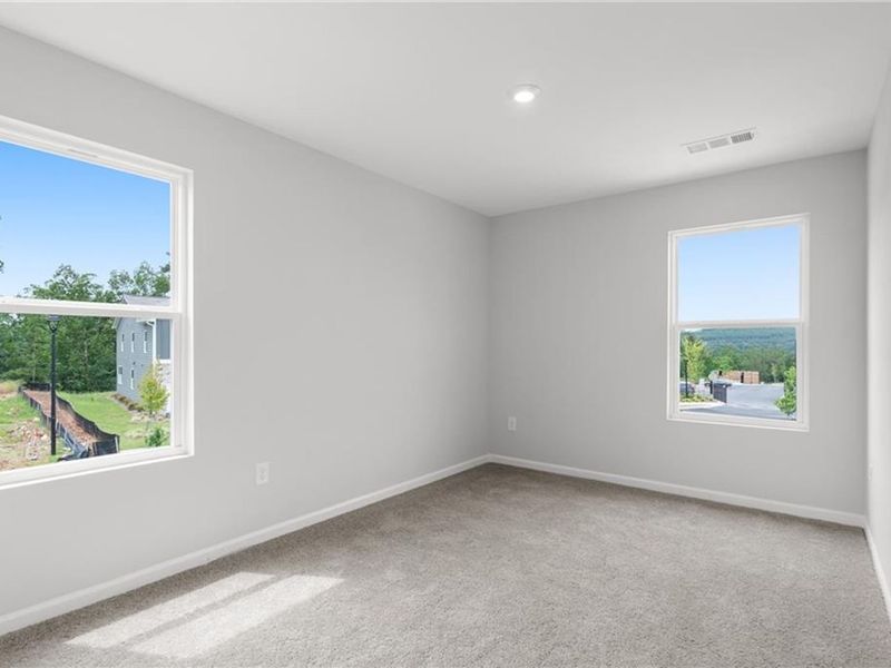 Spacious, unfurnished interior of a new home in Stegall Village, Cartersville (Image 23). Spacious, unfurnished interior of a new home in Stegall Village, Cartersville (Image 23).