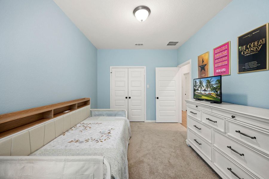 Furnished interior view inside a new home in Willowpoint, Tomball (Image 12).