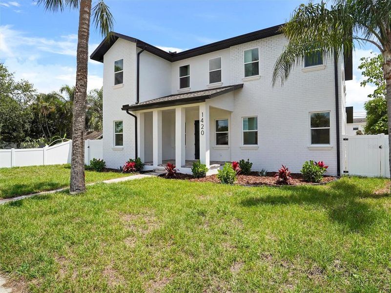 Exterior details and patio area of a home in , St. Petersburg (Image 2). Exterior details and patio area of a home in , St. Petersburg (Image 2).