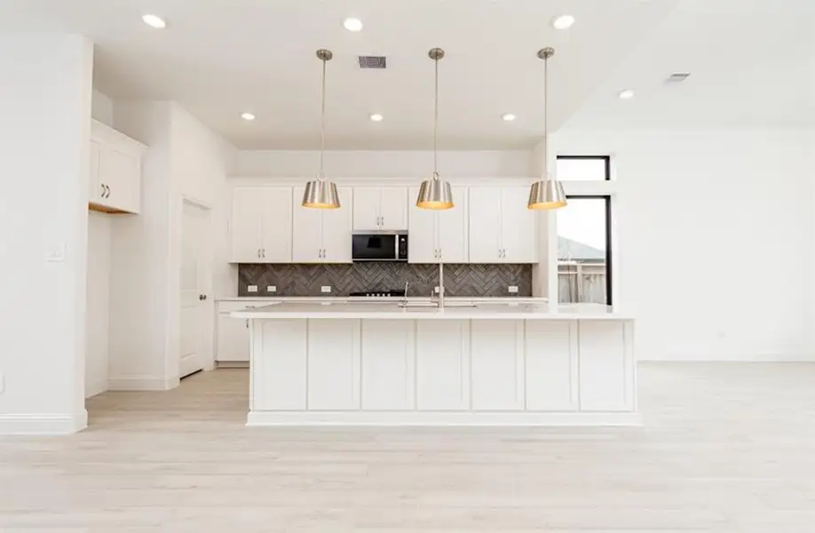 Furnished interior view inside a new home in Sienna: Signature Series, Missouri City (Image 5).