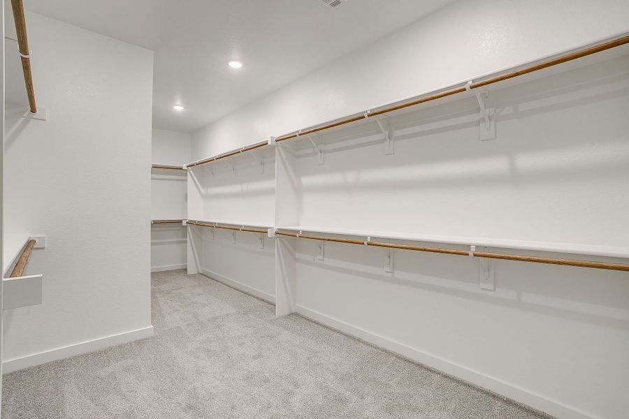 Representative unfurnished interior of a home built from the Palmer by Graham Hart Home Builder in Bear Ridge, Burleson (Image 19).