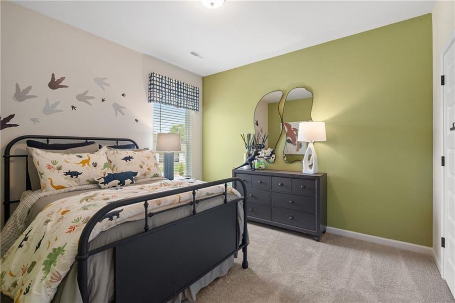 Furnished interior view inside a new home in Chestnut Creek Crossing, Collegedale (Image 25).