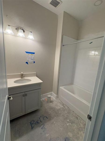 In-progress construction of a new home in Crosswind Ranch, Parrish, FL (Image 12).