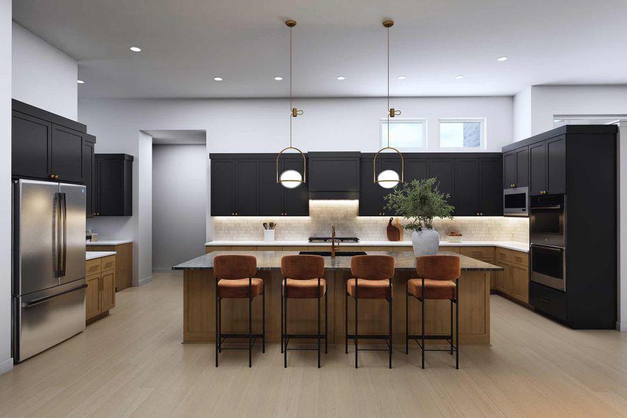 The Bethany - Optional Cooktop Kitchen The Bethany - Optional Cooktop Kitchen