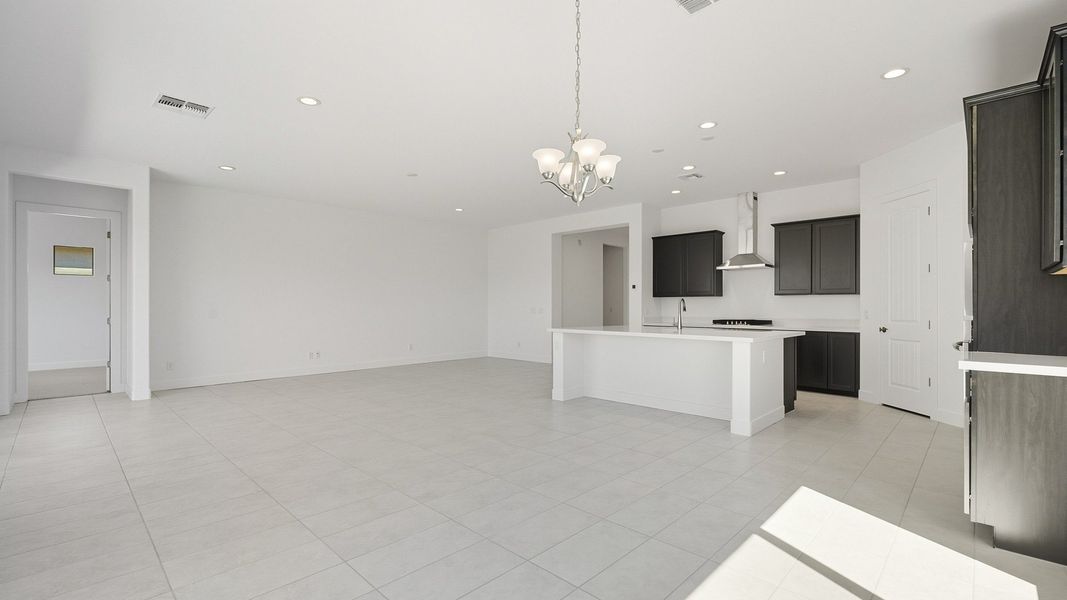 Furnished interior view inside a new home in Hacienda at Estrella, Goodyear (Image 21).
