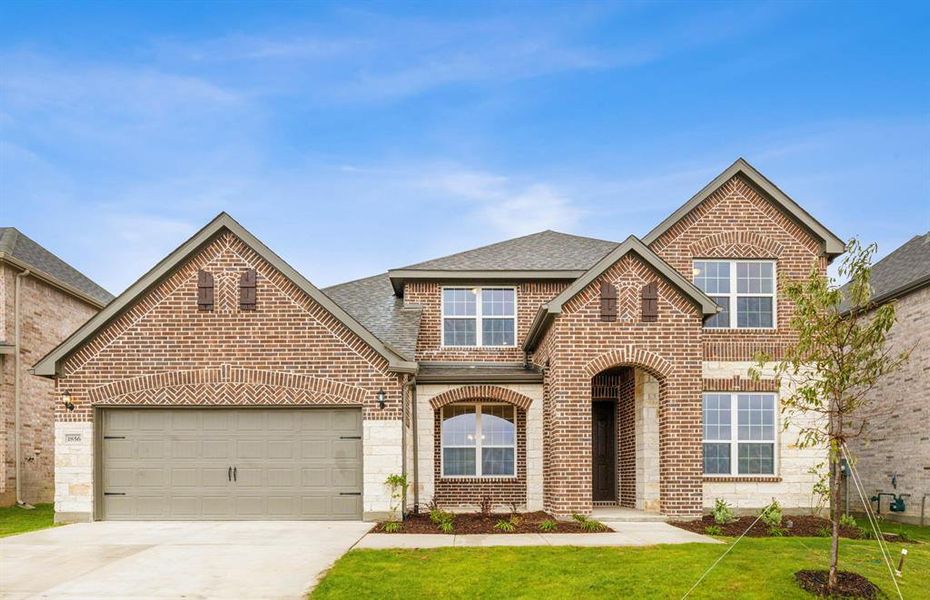 NEW CONSTRUCTION: Beautiful two-story home available at Wellington in Fort Worth