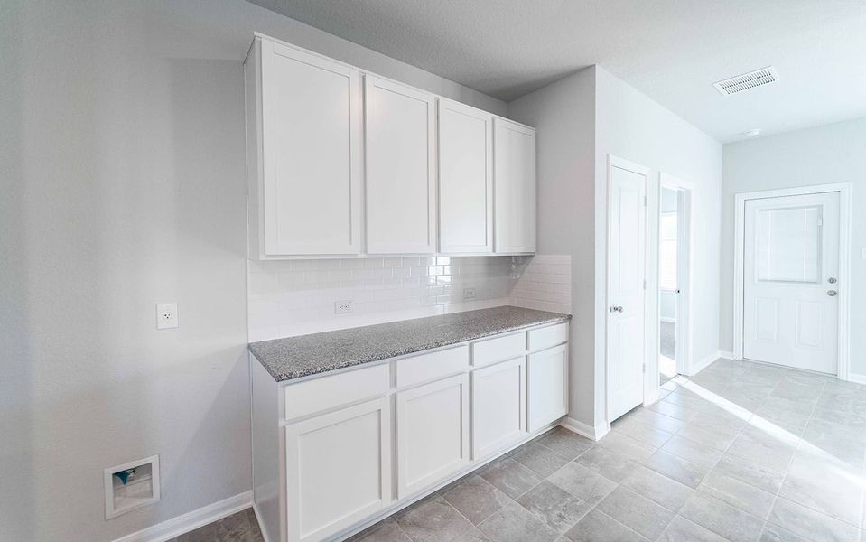 Furnished interior view inside a new home in Cloud Country, New Braunfels (Image 7).