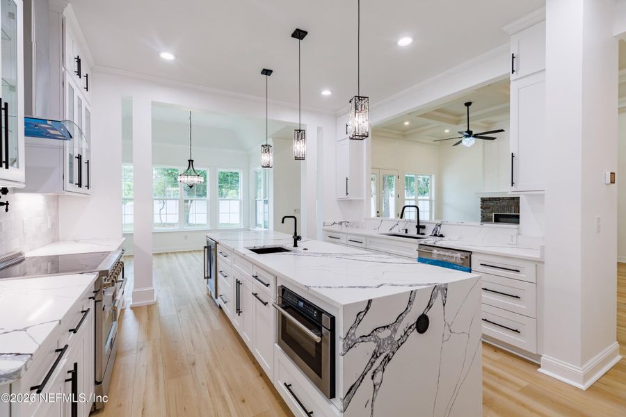 Furnished interior view inside a new home in , Jacksonville (Image 9).