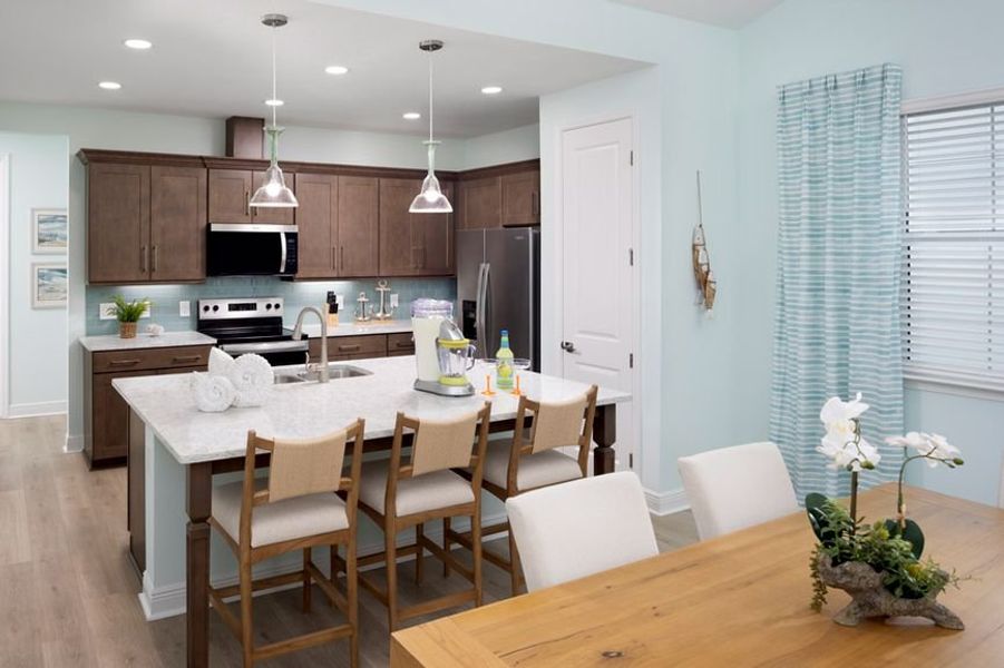 Representative furnished interior of a home built from the Mango by Minto Communities in Latitude Margaritaville Watersound, Panama City Beach (Image 5). Representative furnished interior of a home built from the Mango by Minto Communities in Latitude Margaritaville Watersound, Panama City Beach (Image 5).