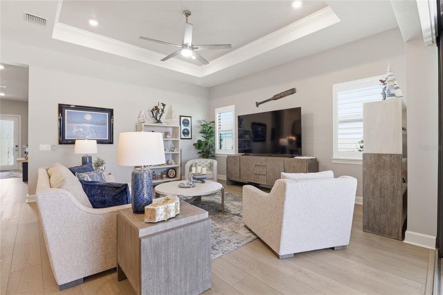 Furnished interior view inside a new home in , Lakewood Ranch (Image 52).
