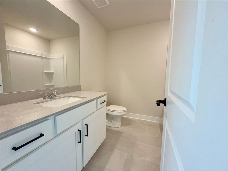 Furnished interior view inside a new home in , Hoschton (Image 9).