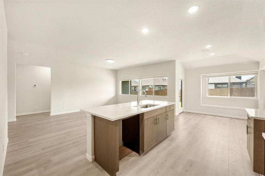 Furnished interior view inside a new home in Godley Ranch Elements, Godley (Image 8). Furnished interior view inside a new home in Godley Ranch Elements, Godley (Image 8).