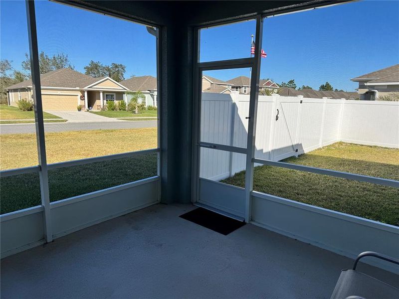 Exterior details and patio area of a home in Sawmill Creek at Palm Coast Park, Palm Coast (Image 33). Exterior details and patio area of a home in Sawmill Creek at Palm Coast Park, Palm Coast (Image 33).
